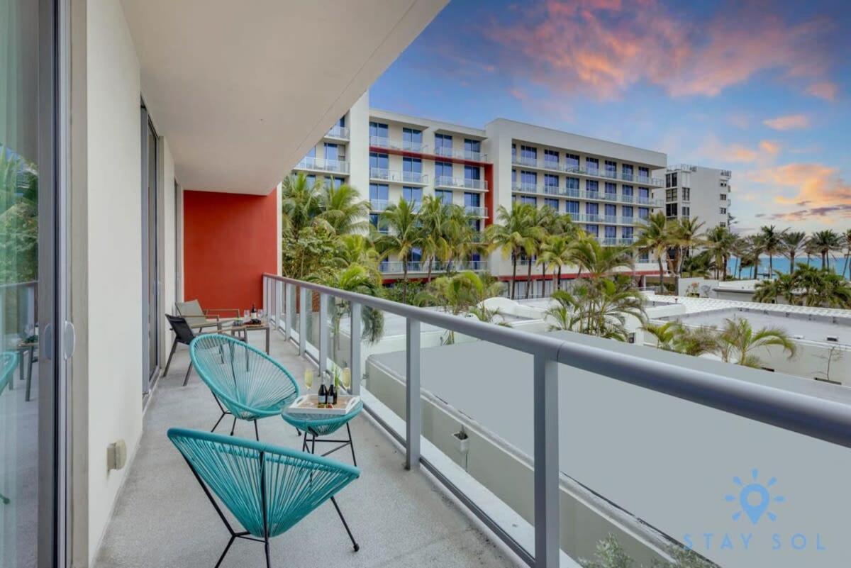 Rooftop Pool & Hot Tub - Gym - Hollywood Beach Kültér fotó