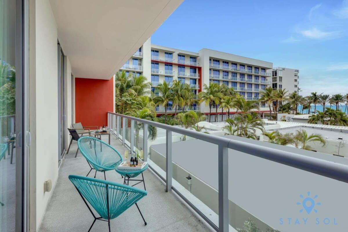 Rooftop Pool & Hot Tub - Gym - Hollywood Beach Kültér fotó